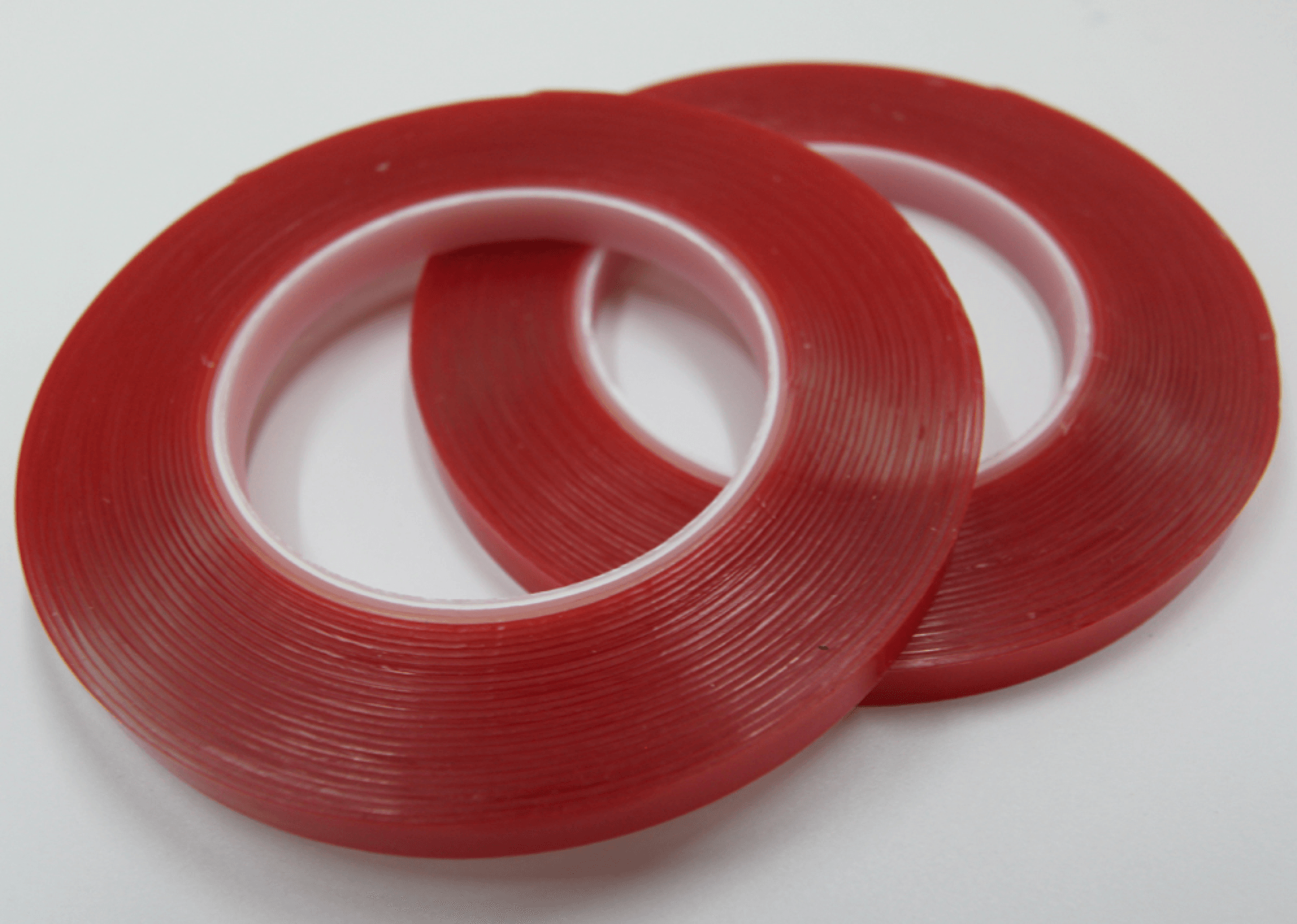 Red acrylic tape rolls from the original Niken catalogue