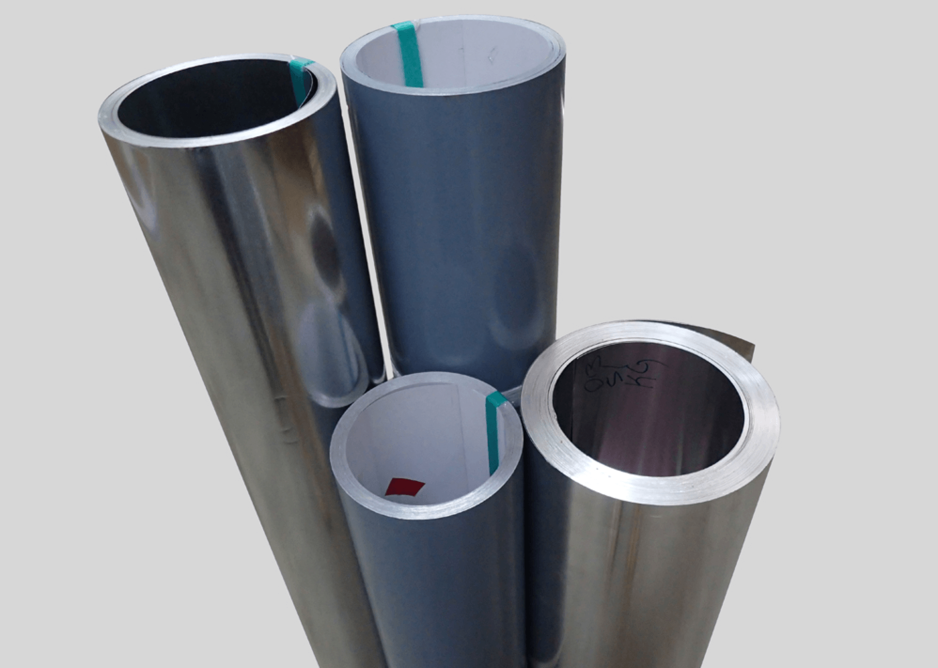 Colour Bond and galvanized iron sheet rolls from the original Niken catalogue